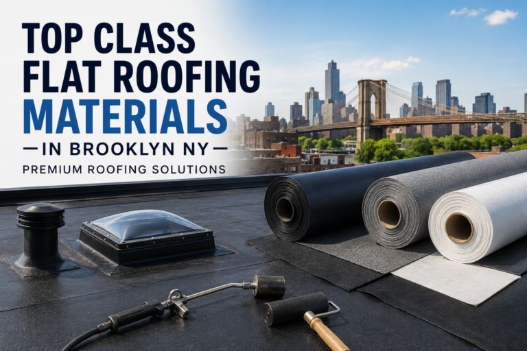 Top Class Flat Roofing Materials in Brooklyn NY – Premium Roofing Solutions by Elite Roofing Group