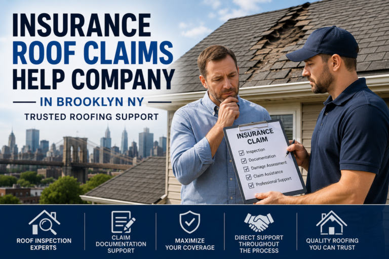 Insurance Roof Claims Help Company in Brooklyn NY – Trusted Roofing Support by Elite Roofing Group